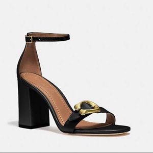 Coach block heels